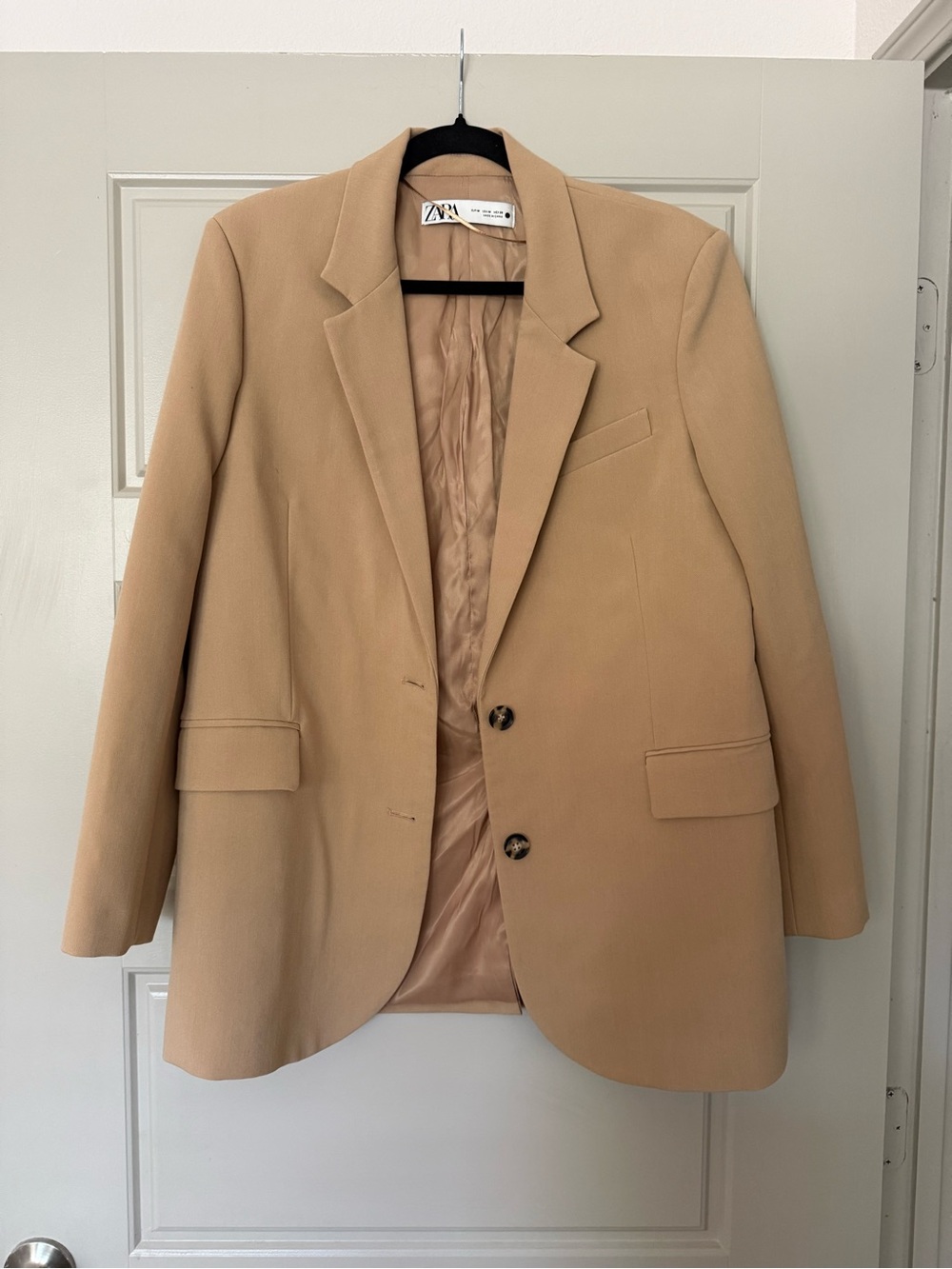 Zara Camel Tan Women's Blazer Jacket